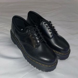 Doc Martens 8053 LEATHER PLATFORM CASUAL SHOES